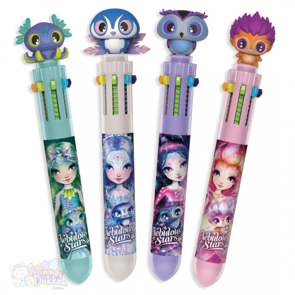 Nebulous Stars 10 Renk Çoklu Tükenmez Kalem