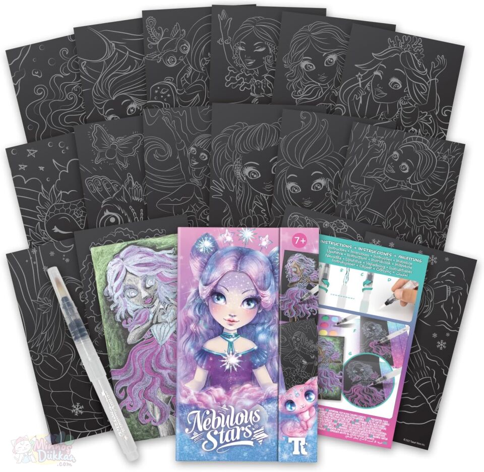 Nebulous Stars Watercolor To Go Set Black