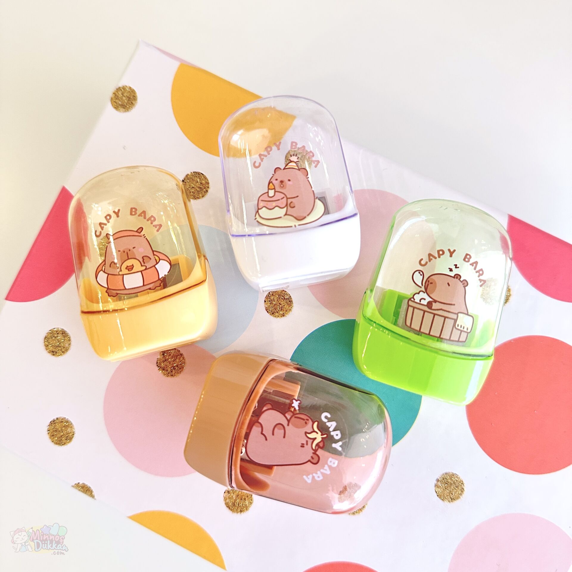 Capybara 2 Gözlü Kalemtıraş