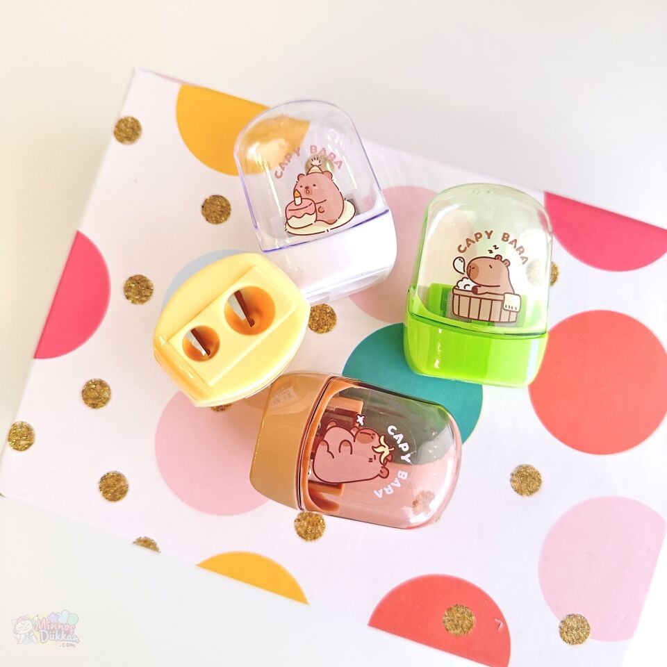 Capybara 2 Gözlü Kalemtıraş