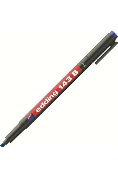 Edding 143B Asetatlı Kalem - Lacivert