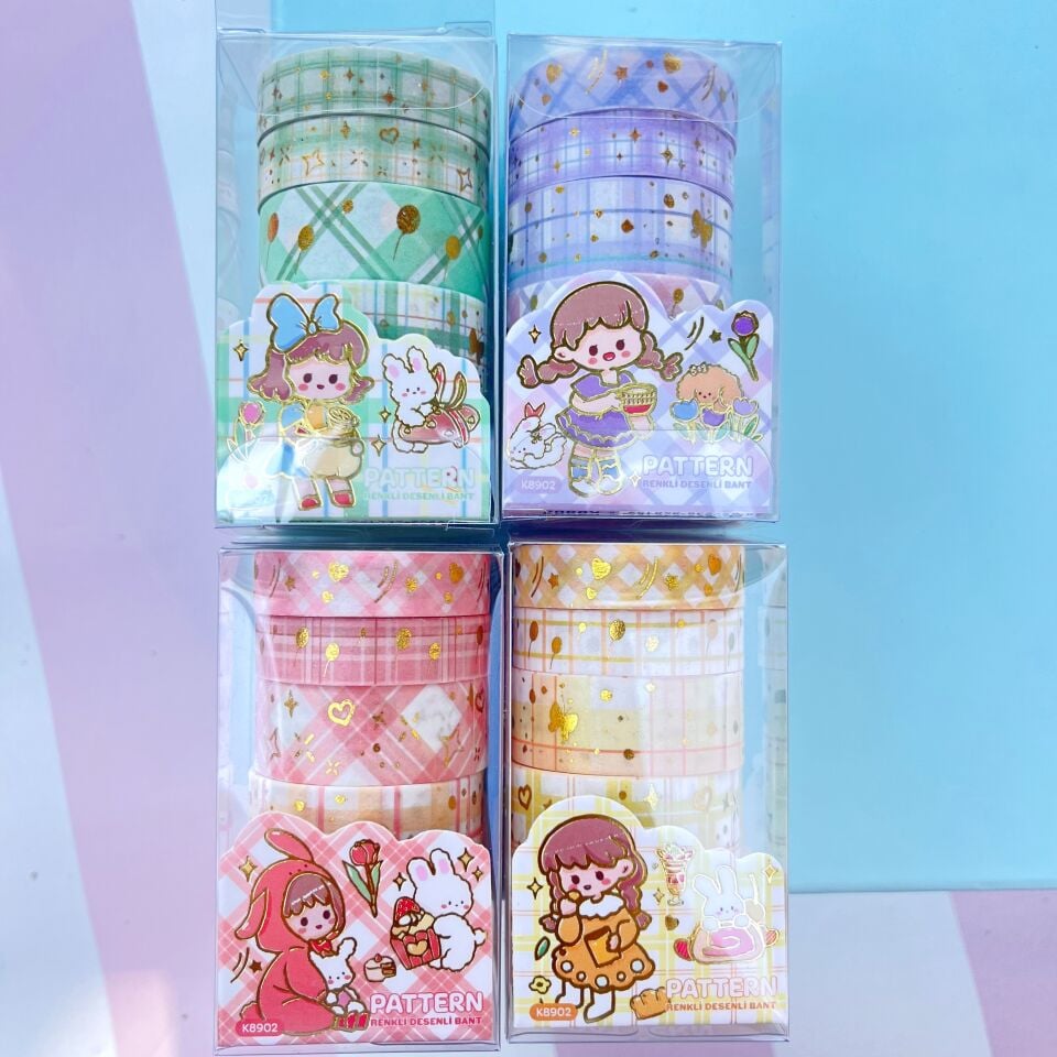 Gıpta Pattern Desenli Bant Seti