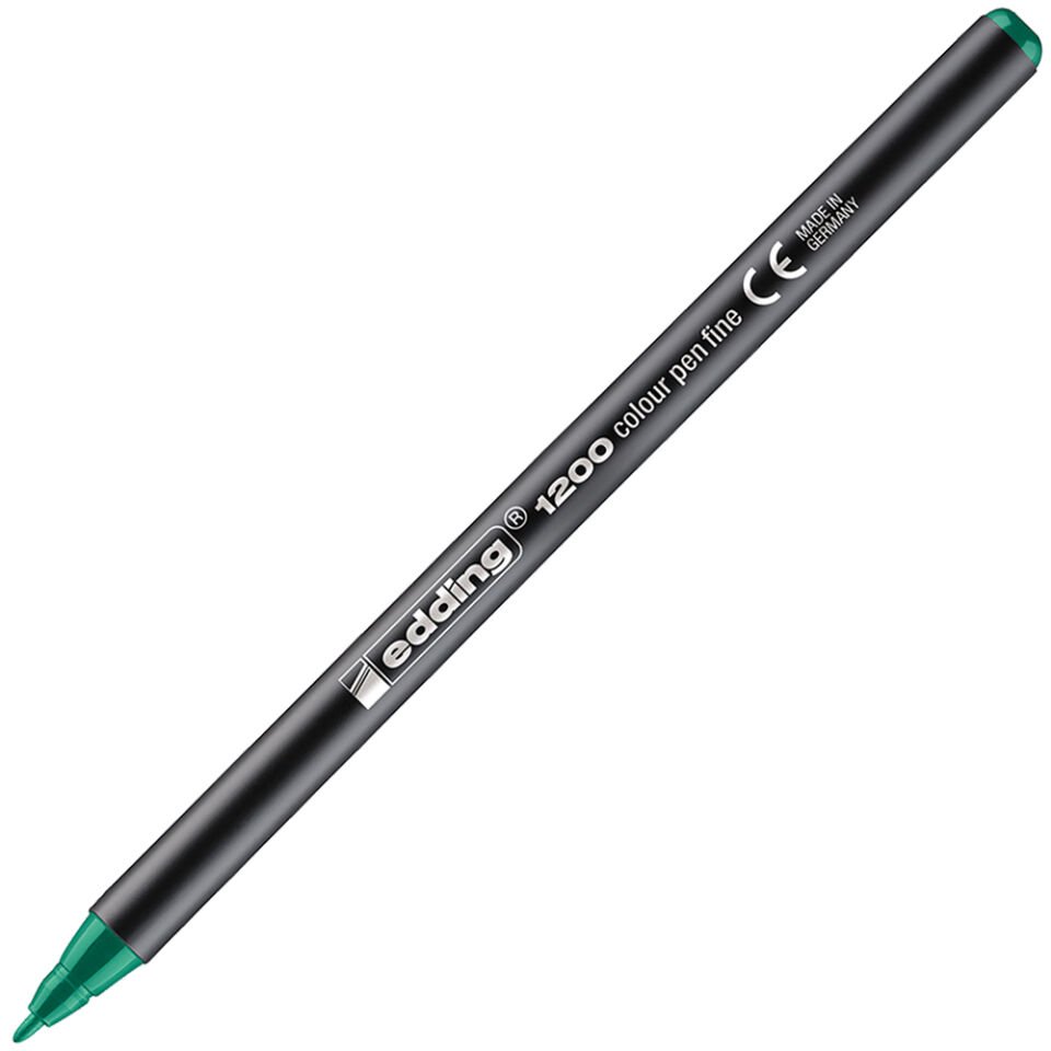 Edding 1200 Grafik Kalemi - Yeşil