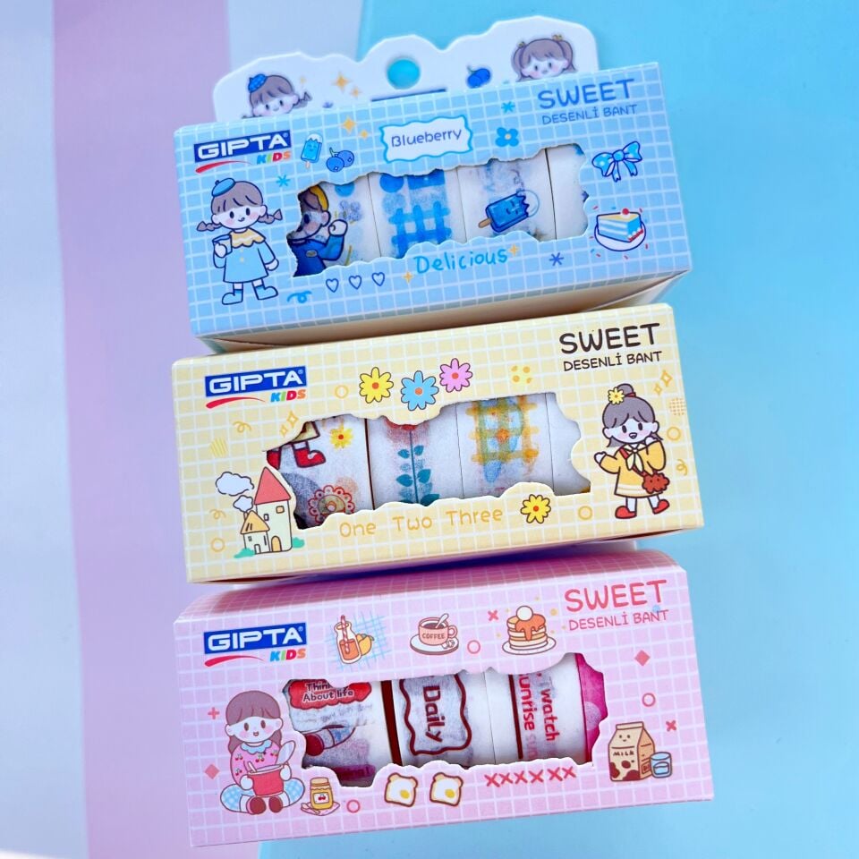 Gıpta Sweet Desenli Bant Seti