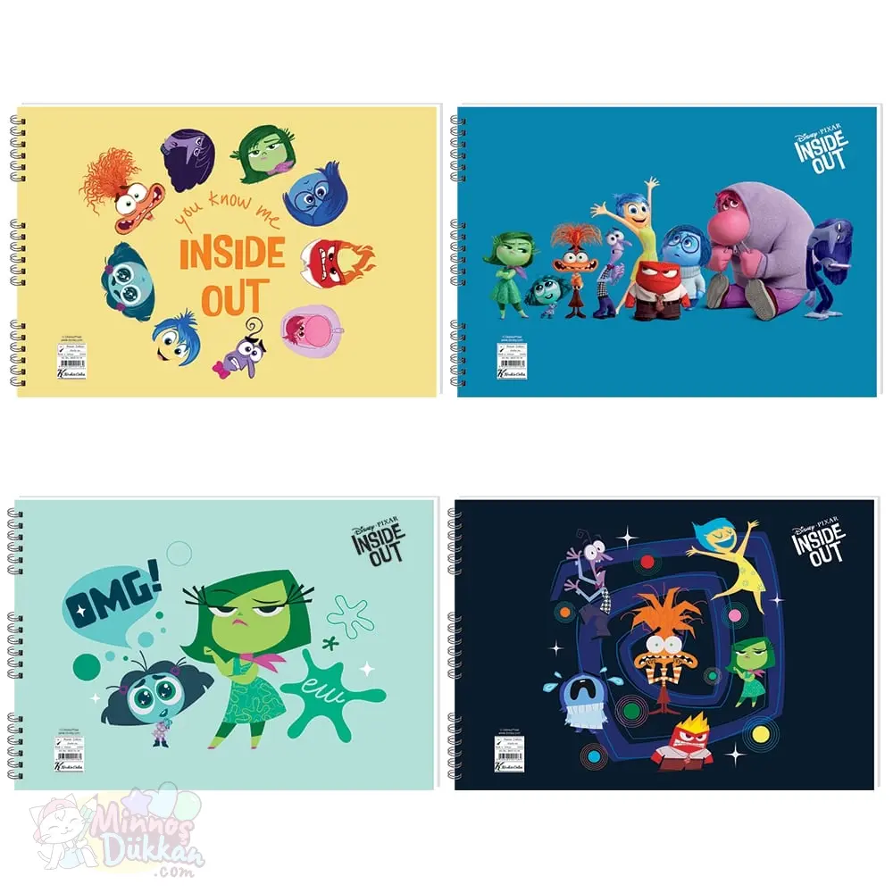 Ters Yüz 25x35 cm 15 Yaprak Resim Defteri