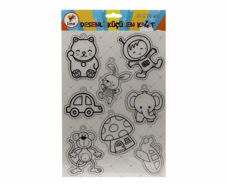 Lino Desenli Küçülen Kağıt