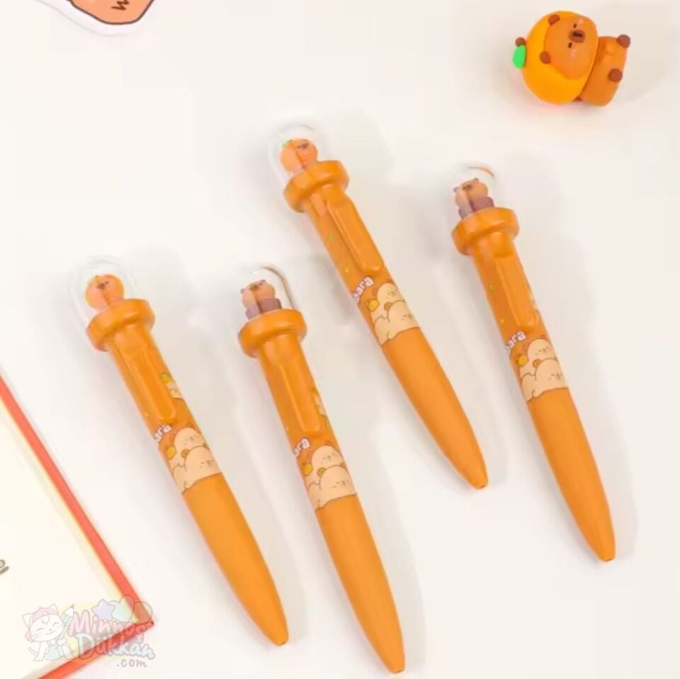 Fanus Capybara Tükenmez Jel Kalem