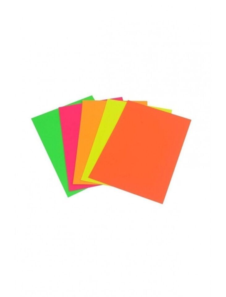 Gıpta A4 Renkli Fotokopi Kağıdı - Neon Renkler