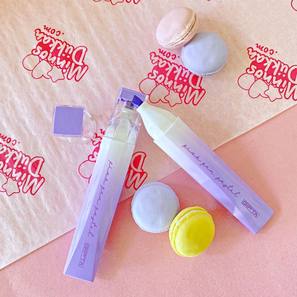 Gıpta Pickpen Pastel Fosforlu Markör - Mor