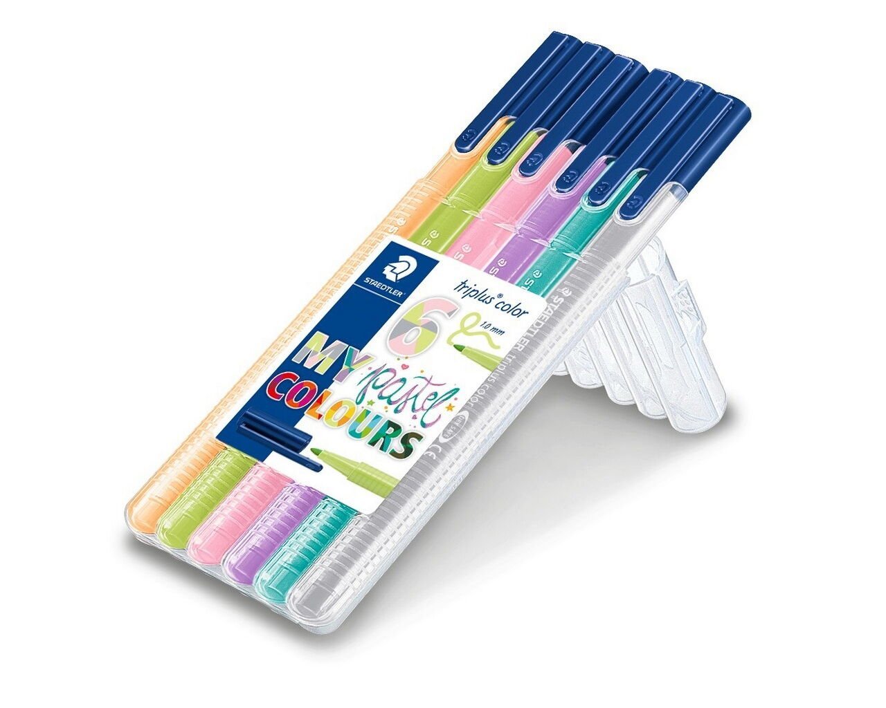 Staedtler Triplus My Pastel Colours 1.0 mm 6lı Keçeli Kalem Seti