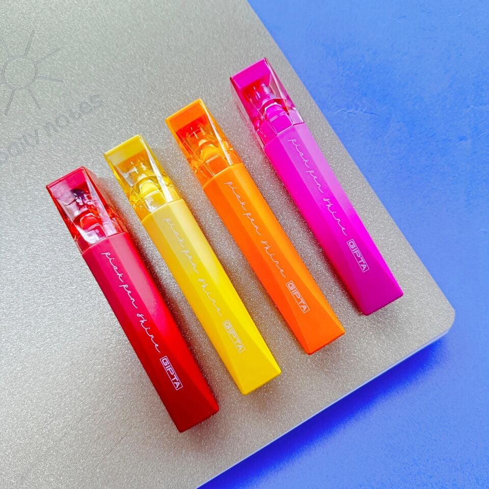 Gıpta Pickpen Shine Fosforlu Markör - 4 Renk Sıcak Renkler