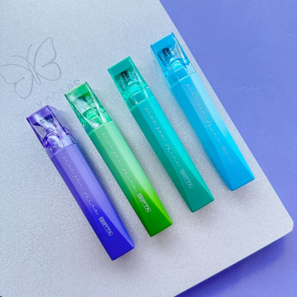 Gıpta Pickpen Shine Fosforlu Markör - 4 Renk Soğuk Renkler