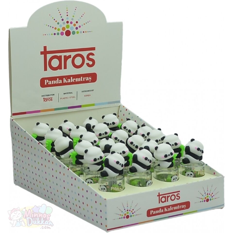 Unick Color Panda Figürlü Kalemtıraş