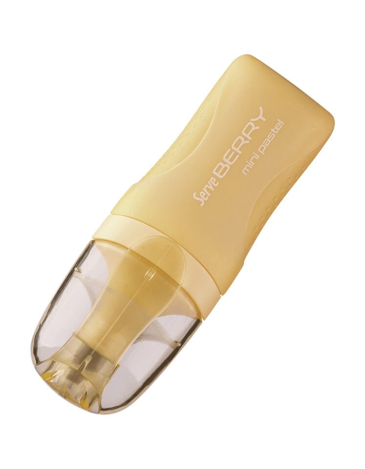 Serve Berry Mini Fosforlu İşaretleme Kalemi - Pastel Turuncu