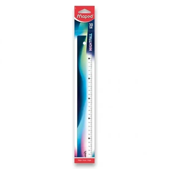 Maped Nightfall Cetvel 30 cm