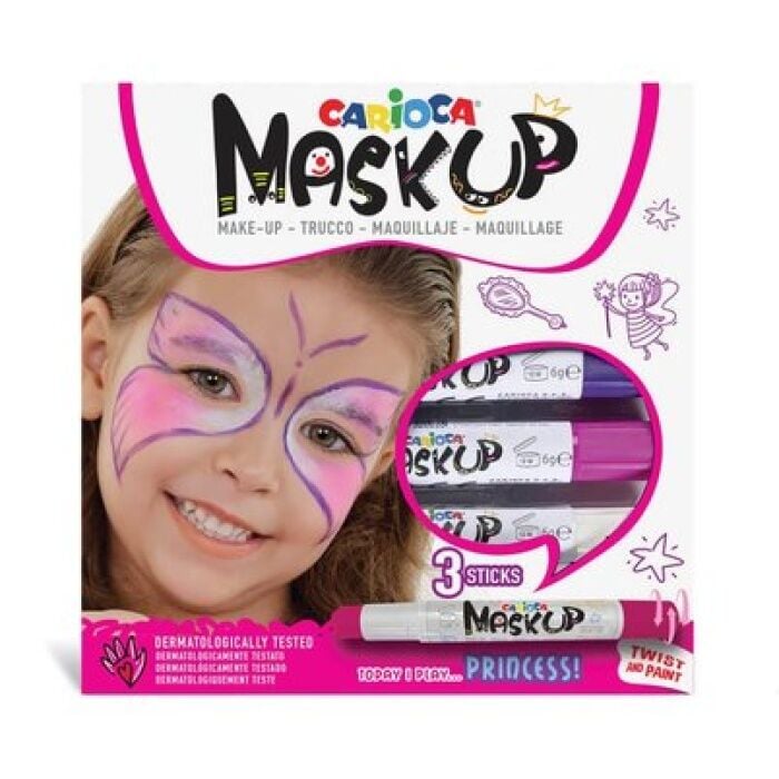 Carioca MaskUp Princess Yüz Boyası - 3 Renk