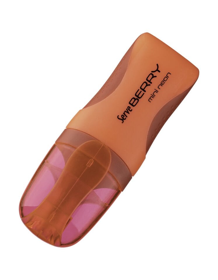 Serve Berry Mini Fosforlu İşaretleme Kalemi - Neon Pembe