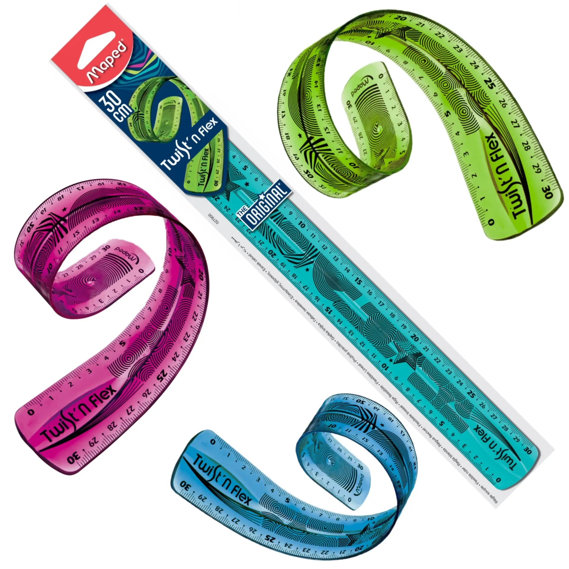 Maped 30 Cm Twist N Flex Esnek Cetvel