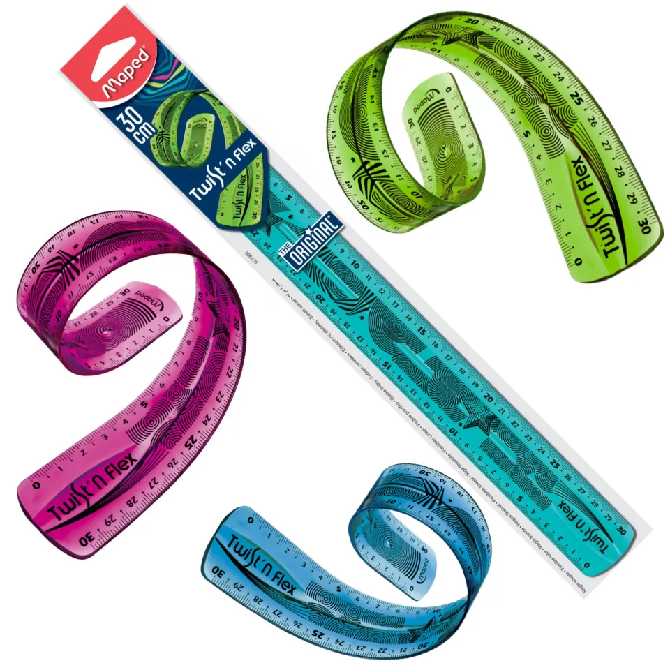 Maped 30 Cm Twist N Flex Esnek Cetvel