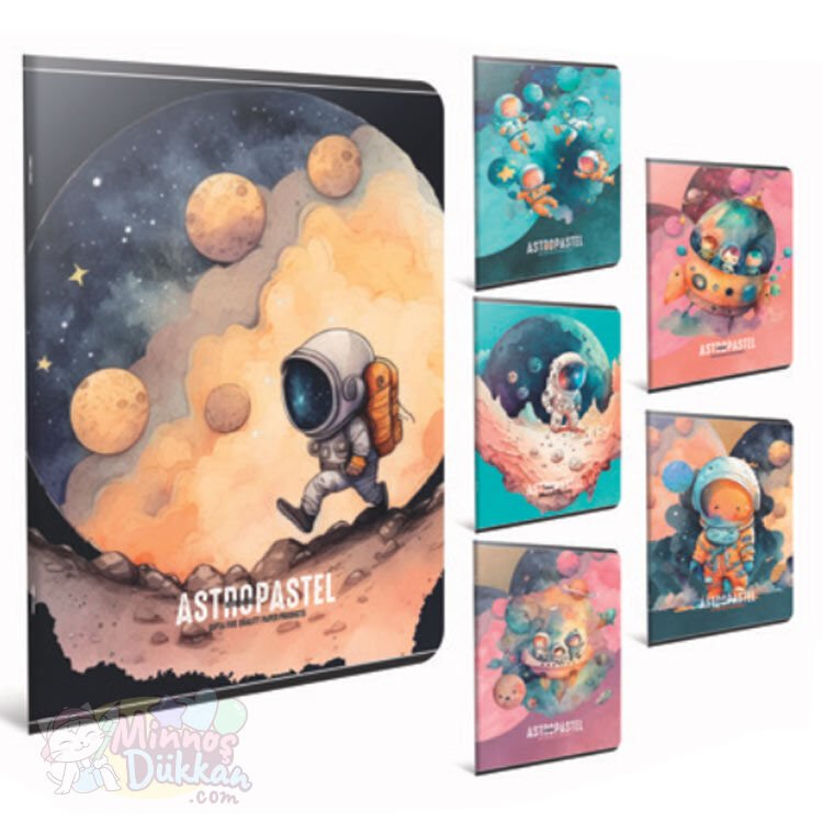 Astropastel Kareli 60 Yaprak Defter A4