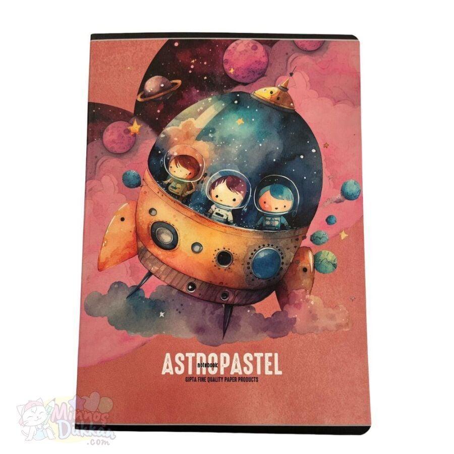 Astropastel Kareli 60 Yaprak Defter A4
