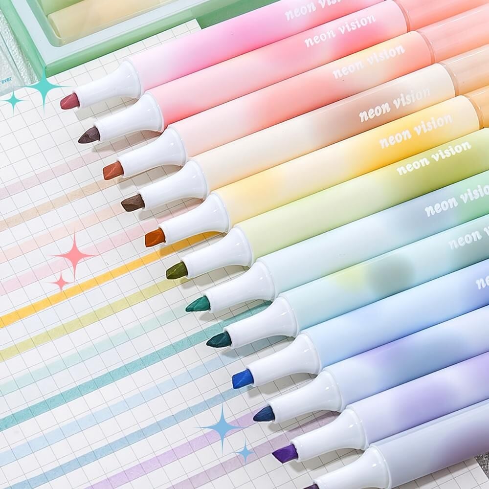 Neon Vision Pastel Fosforlu Kalem