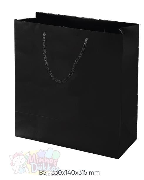 Gıpta Your Black B5 Karton Hediye Çantası