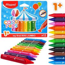 Maped Bebekler İçin Mum Boya 12li