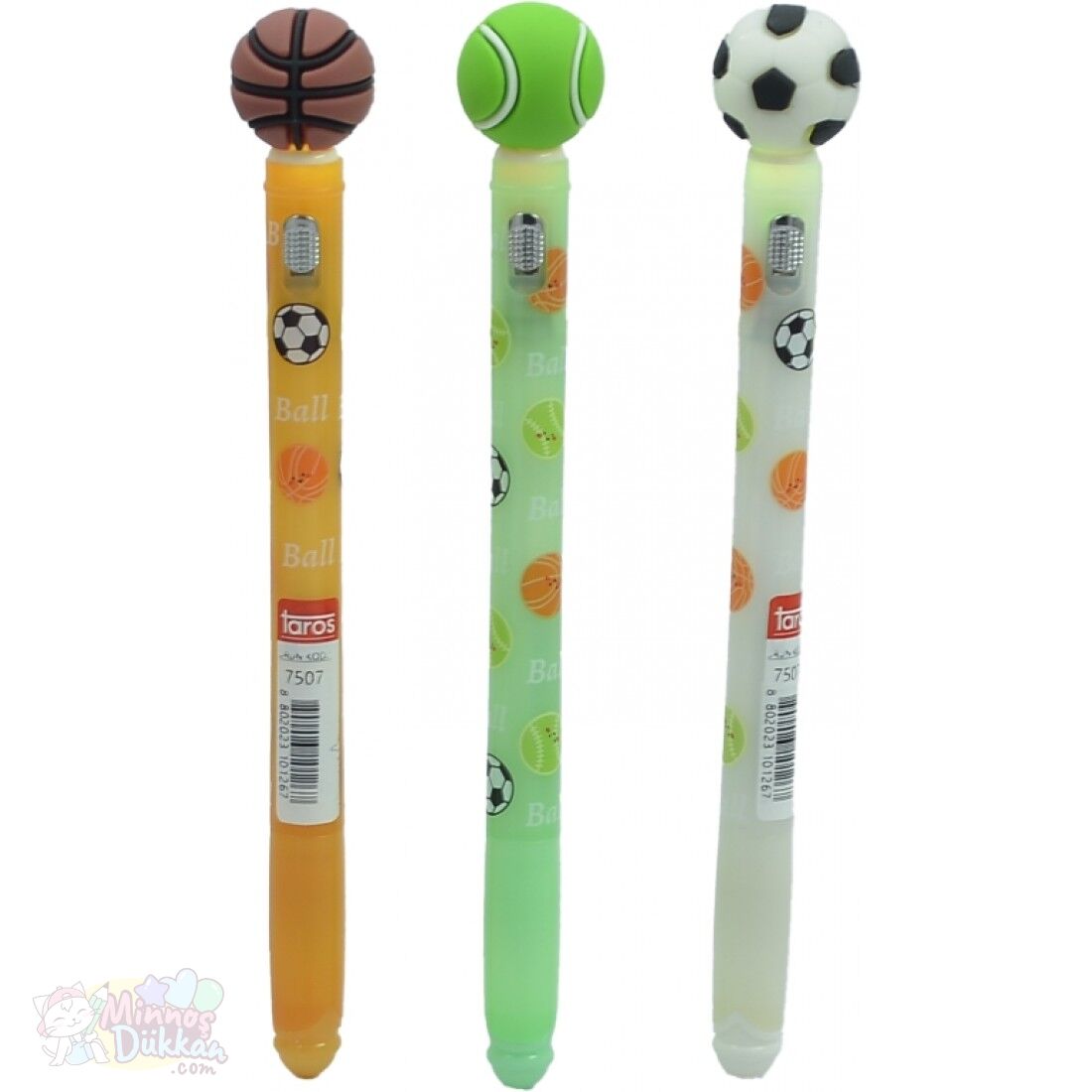 Sports Işıklı Tükenmez Jel Kalem