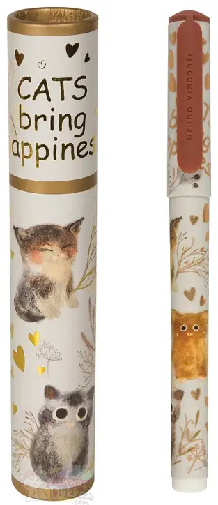 Cats - Bruno Visconti Dream Write Kutulu Tükenmez Kalem