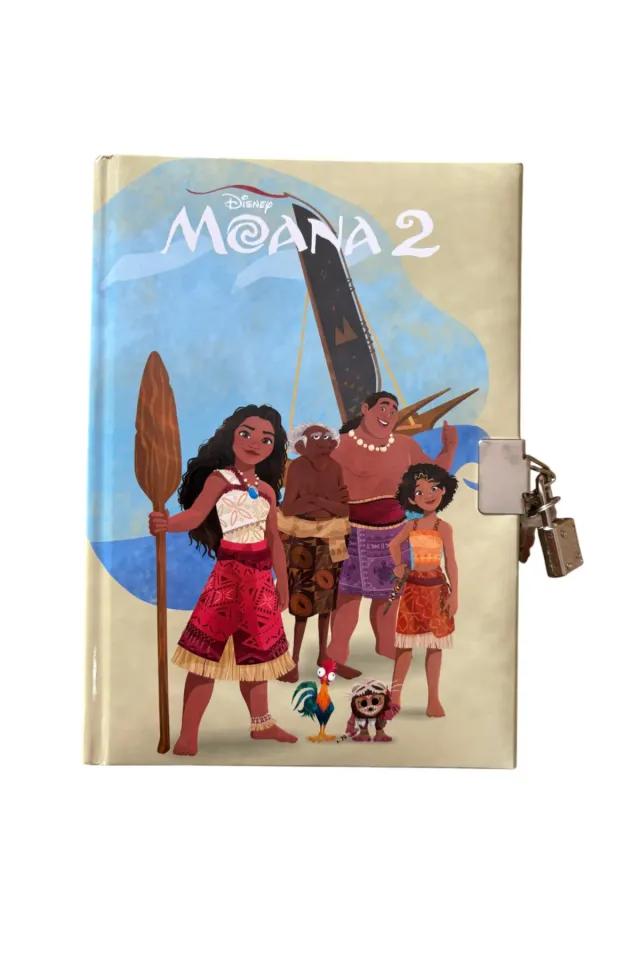 Moana 2 Kilitli Hatıra Defteri