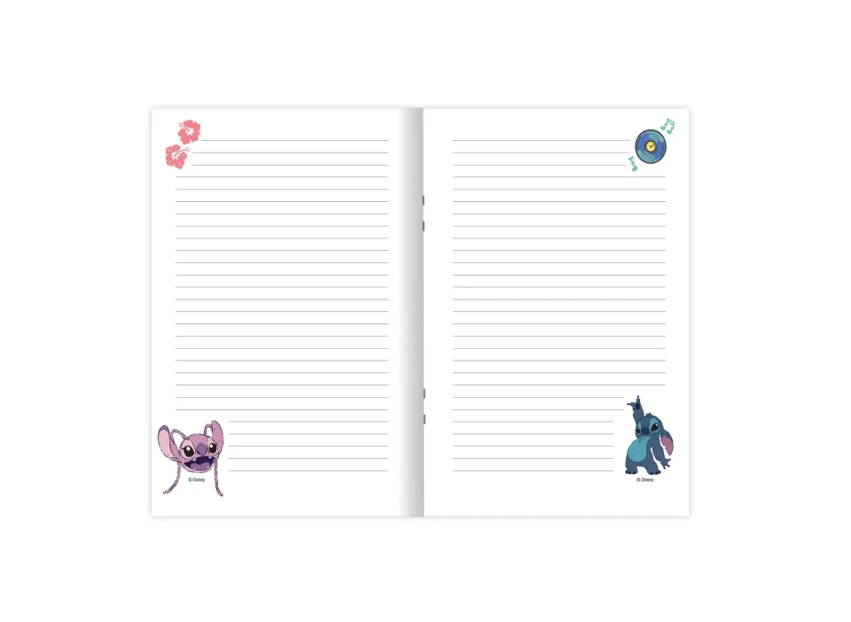 Stitch Kilitli Hatıra Defteri