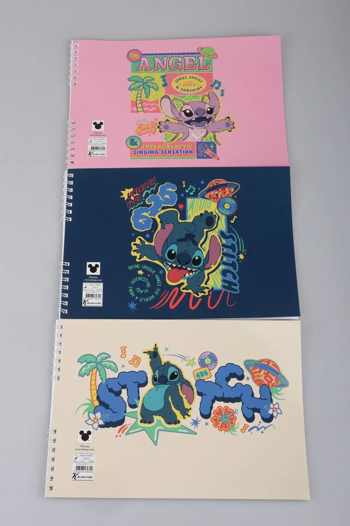 Stitch Resim Defteri 17x25 15 Yaprak