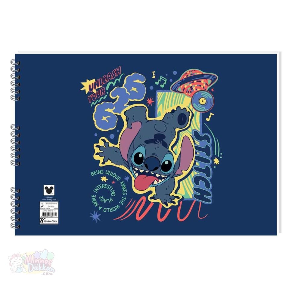 Stitch Resim Defteri 17x25 15 Yaprak