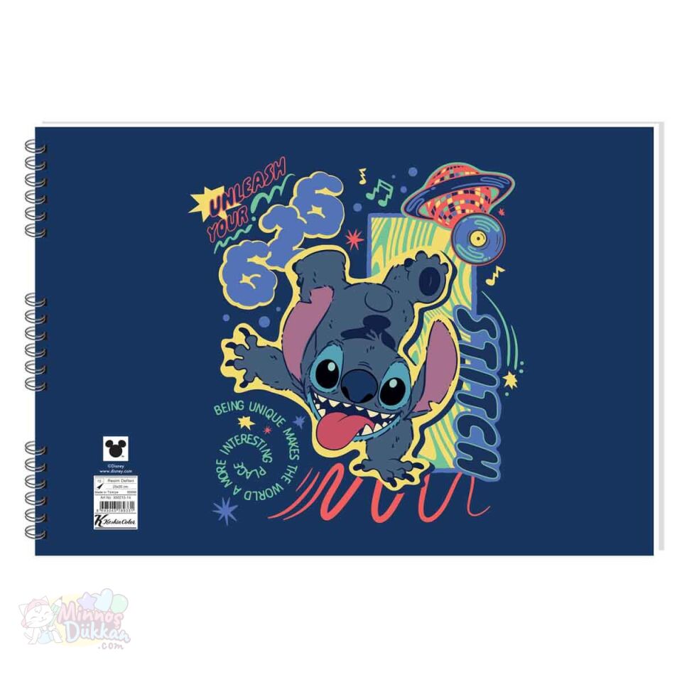 Stitch Resim Defteri 17x25 15 Yaprak