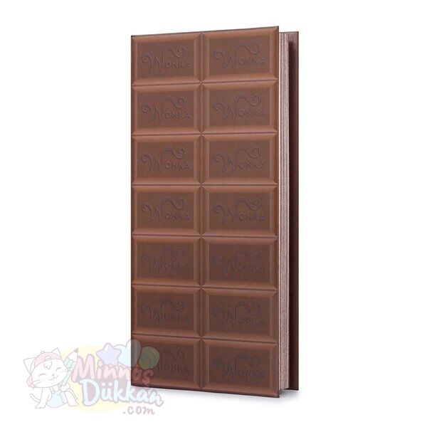 Willy Wonka Çikolata Defter - Mavi