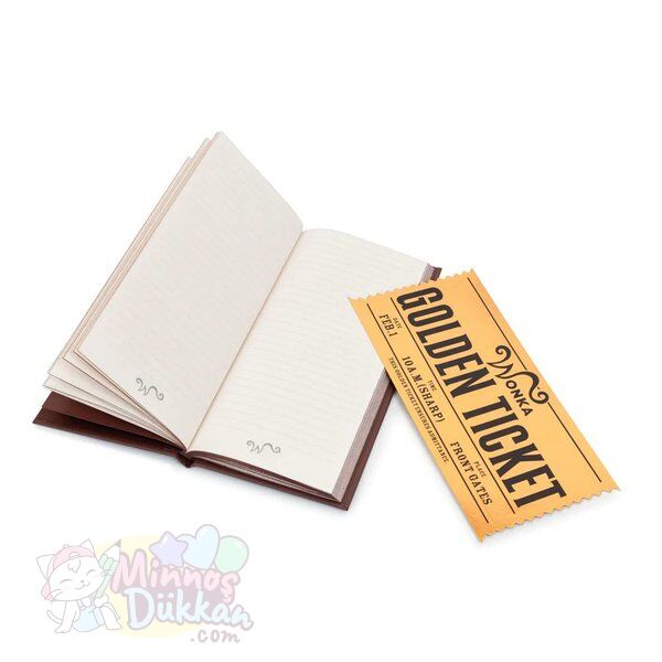 Willy Wonka Çikolata Defter - Mavi