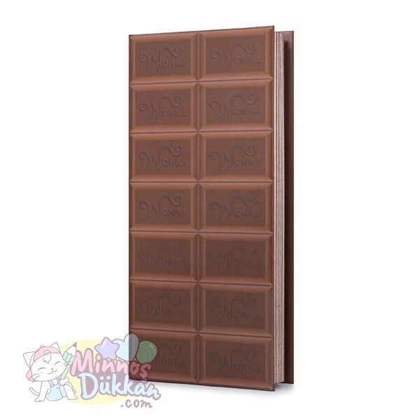 Willy Wonka Çikolata Defter - Turuncu
