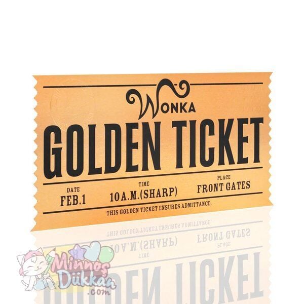 Willy Wonka Çikolata Defter - Turuncu