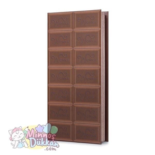 Willy Wonka Çikolata Defter - Kırmızı