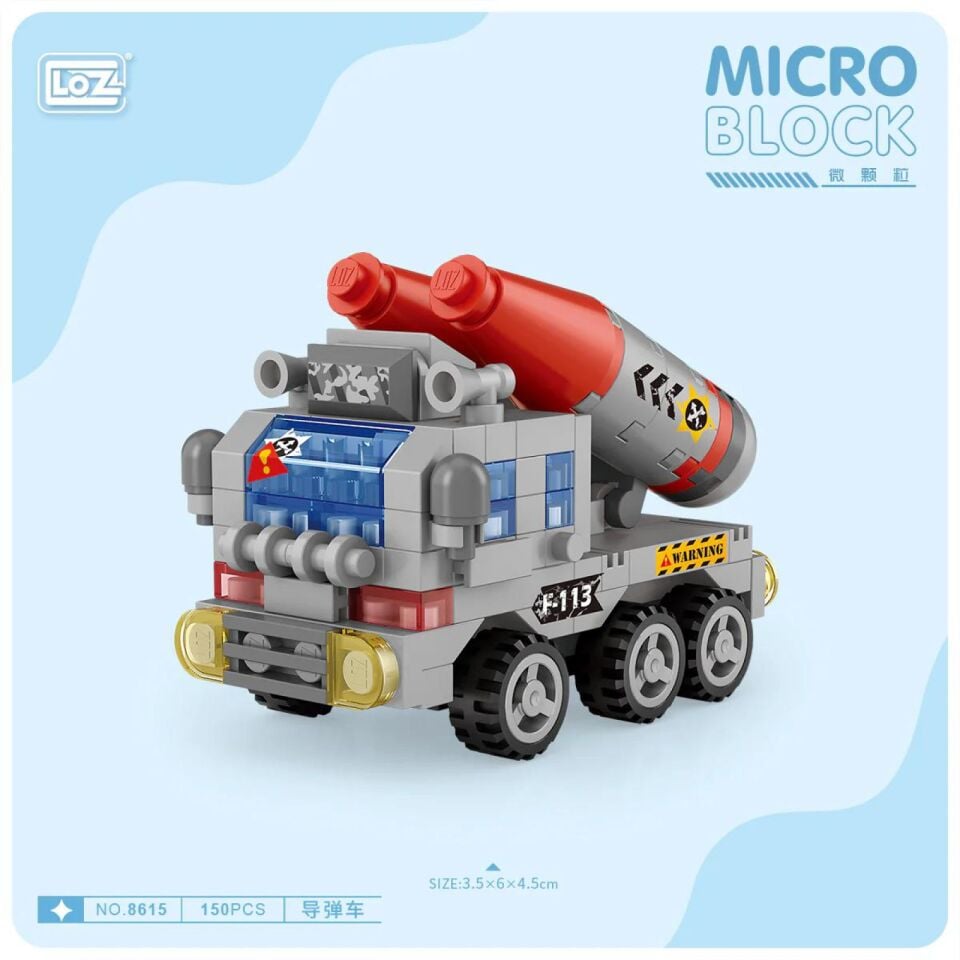 Loz Micro Blok 8615 - Füze Aracı