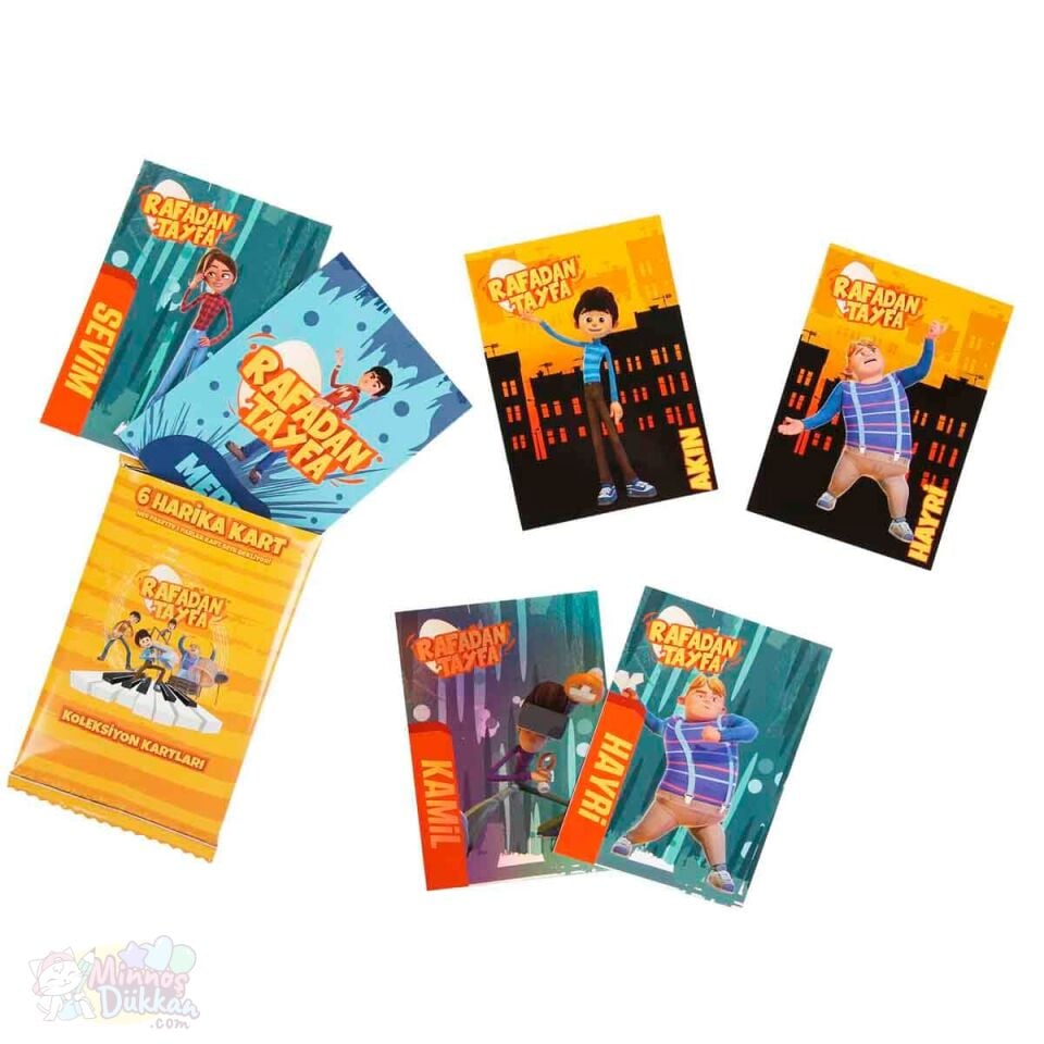 Rafadan Tayfa 6lı Koleksiyon Kart