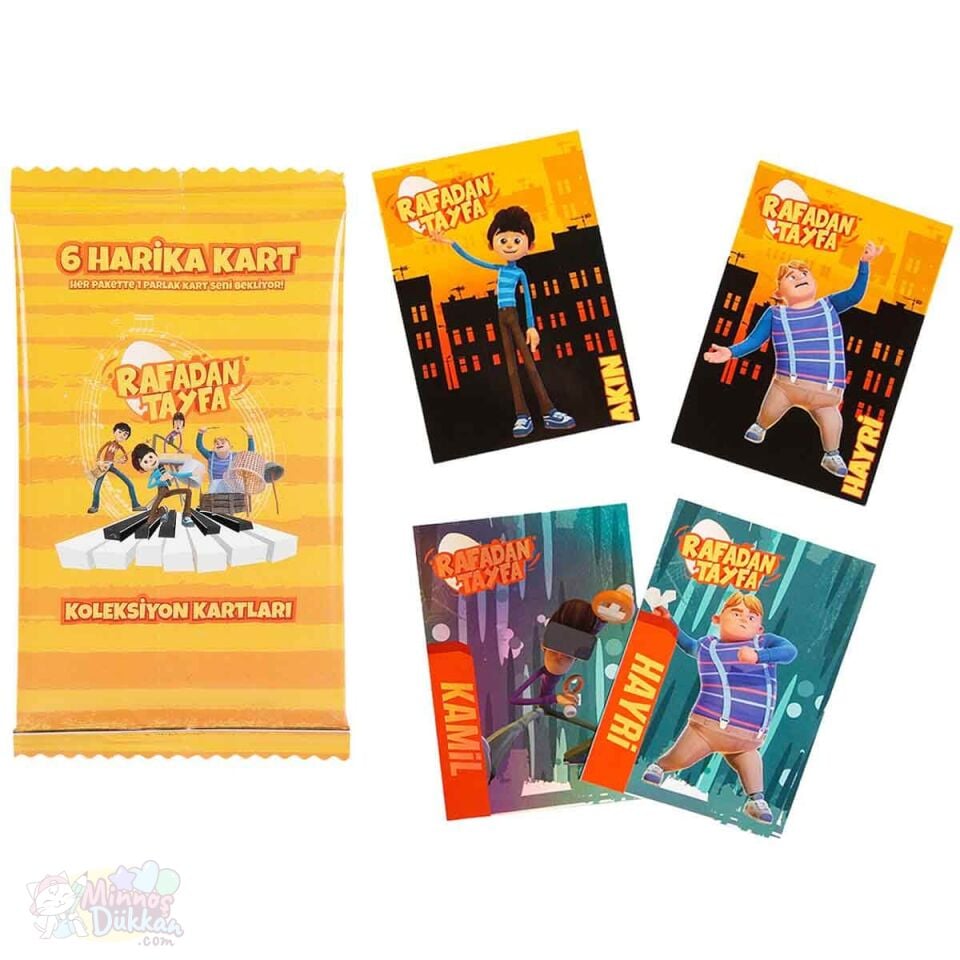 Rafadan Tayfa 6lı Koleksiyon Kart