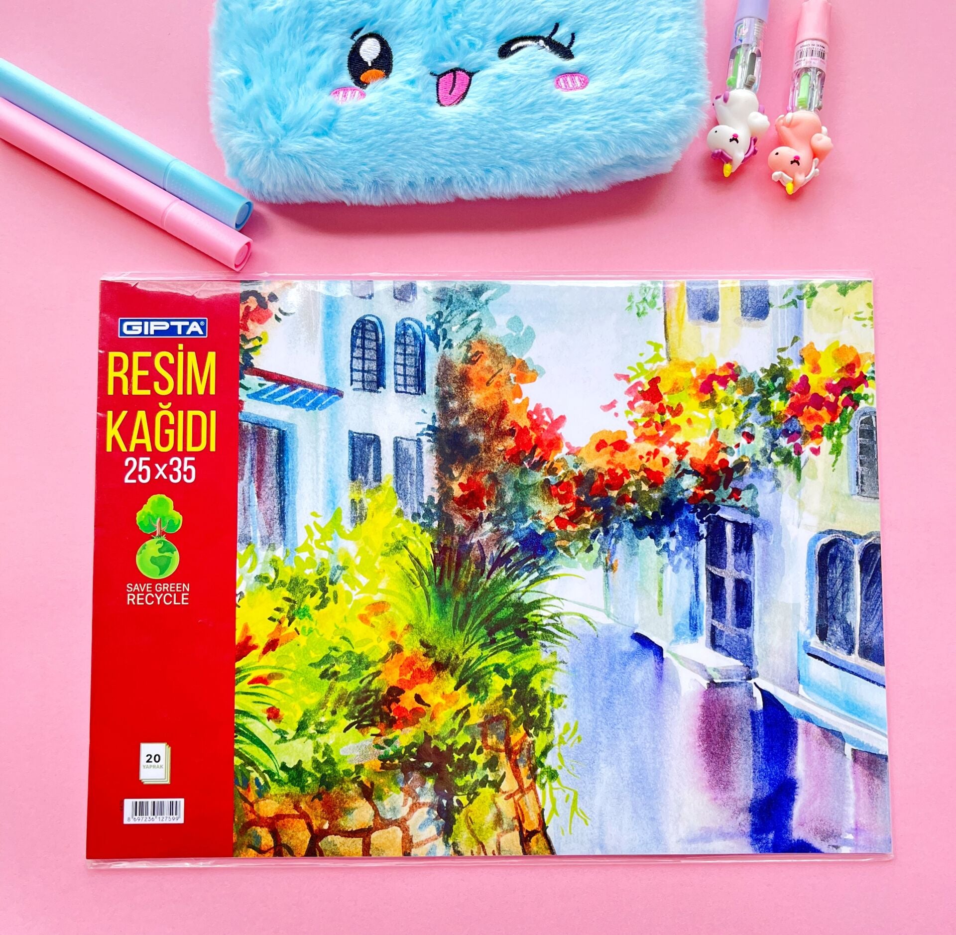 Gıpta 25x35 Resim Kağıdı 20 Yaprak