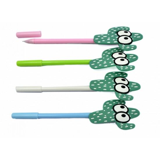 Şaşkın Kaktüs Tükenmez Jel Kalem