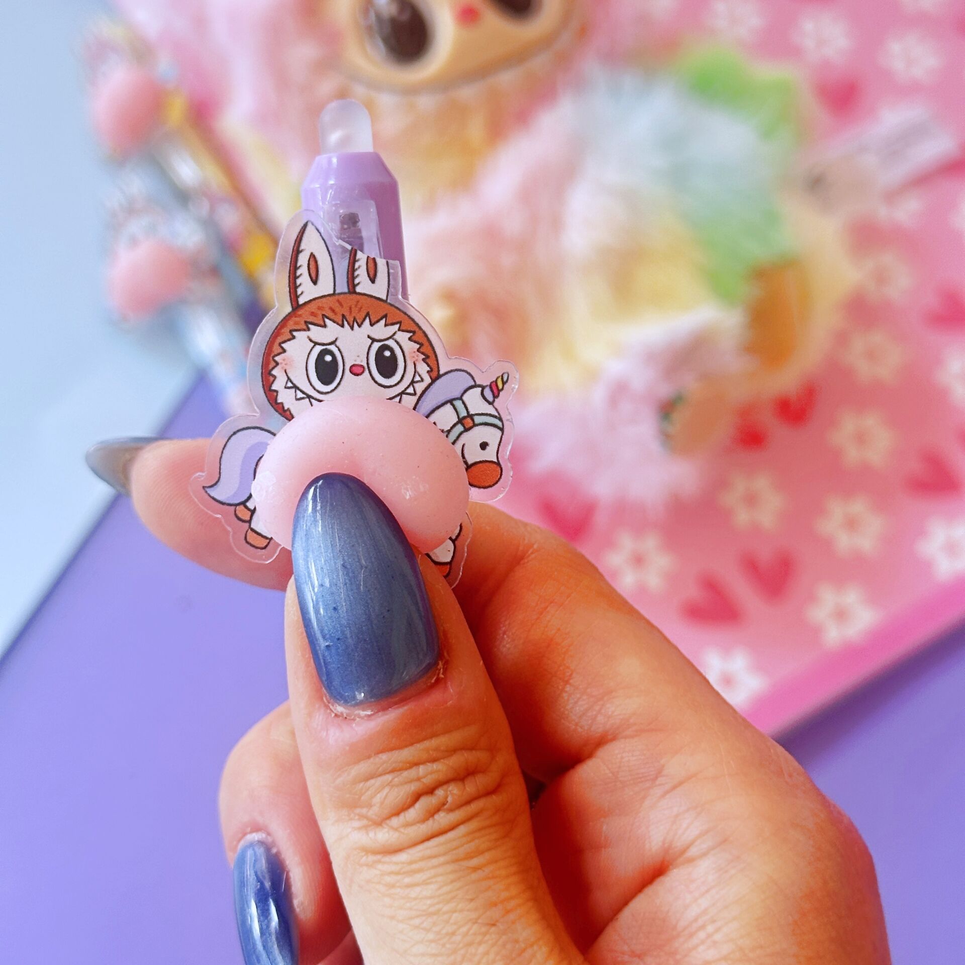 Labubu Moj Moj Silinebilir Tükenmez Kalem