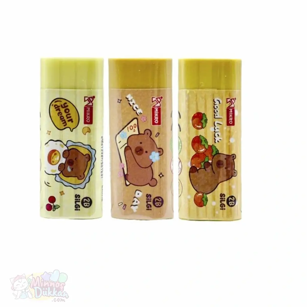 Capybara Çikolata Kokulu Silgi