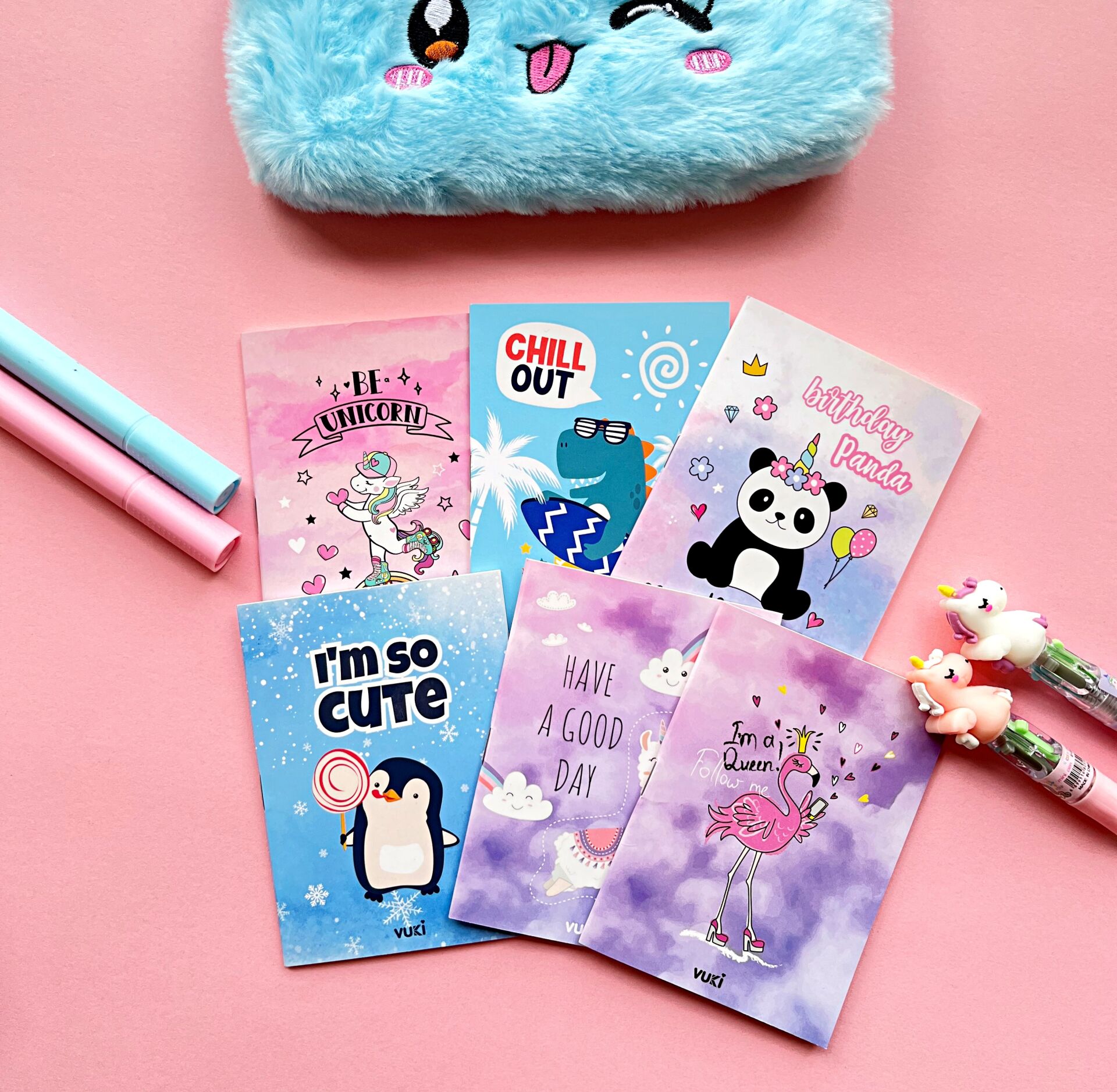 Pastel Mini Not Defteri