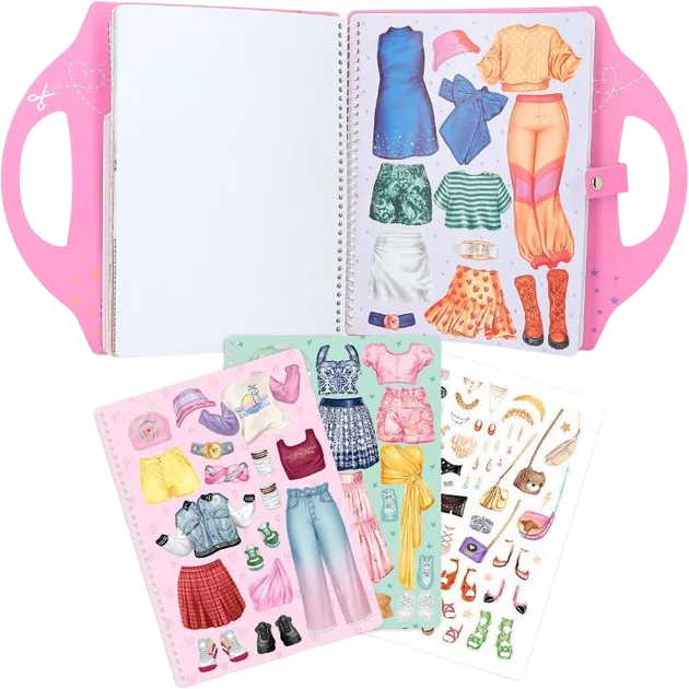 Top Model Dress Me Up Collage Book