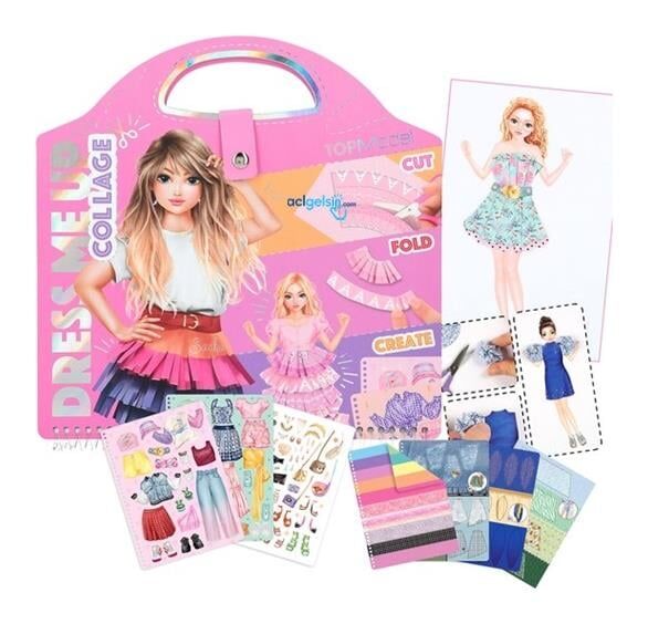 Top Model Dress Me Up Collage Book